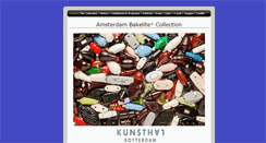 Desktop Screenshot of amsterdambakelitecollection.com